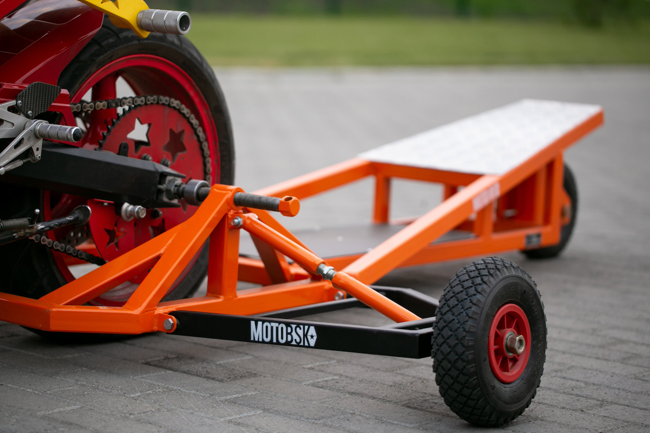 Wheelie Machine (Folding) V3.5 / Motorcycle Wheelie Trainer (FREE SHIPPING) | MOTOBSK