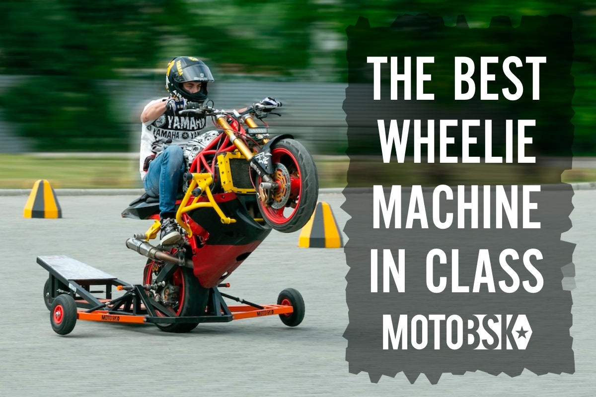 Wheelie Machine (Folding) V4.0 / Motorcycle Wheelie Trainer (FREE