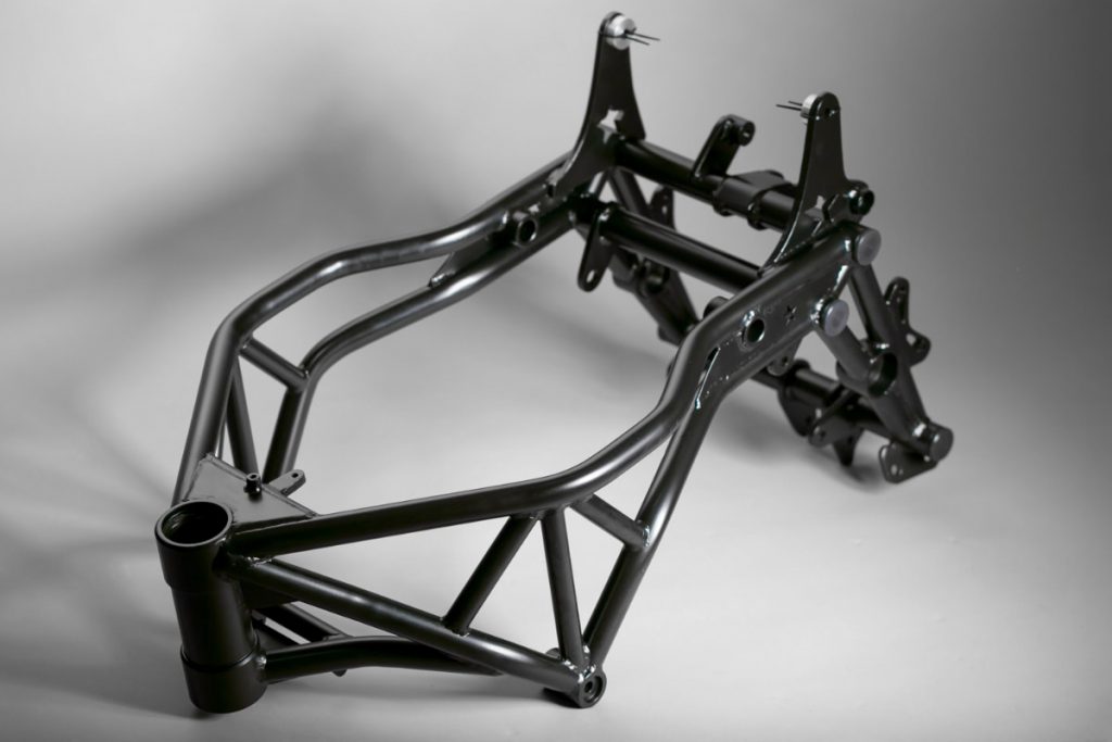 Lightweight Duralumin Full Stunt Frame ZX6R 05-06 | MOTOBSK